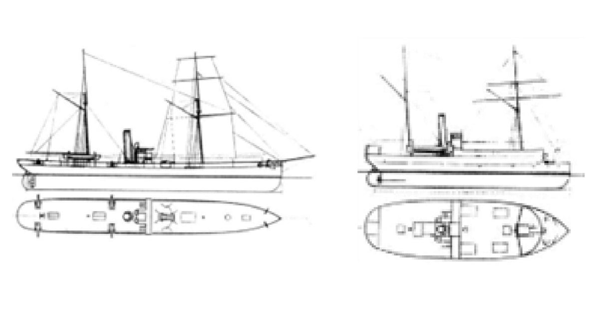 1/2000 Chinese Navy Series Gunboat FOO HSING Resin Model WM04012 — detail view 2