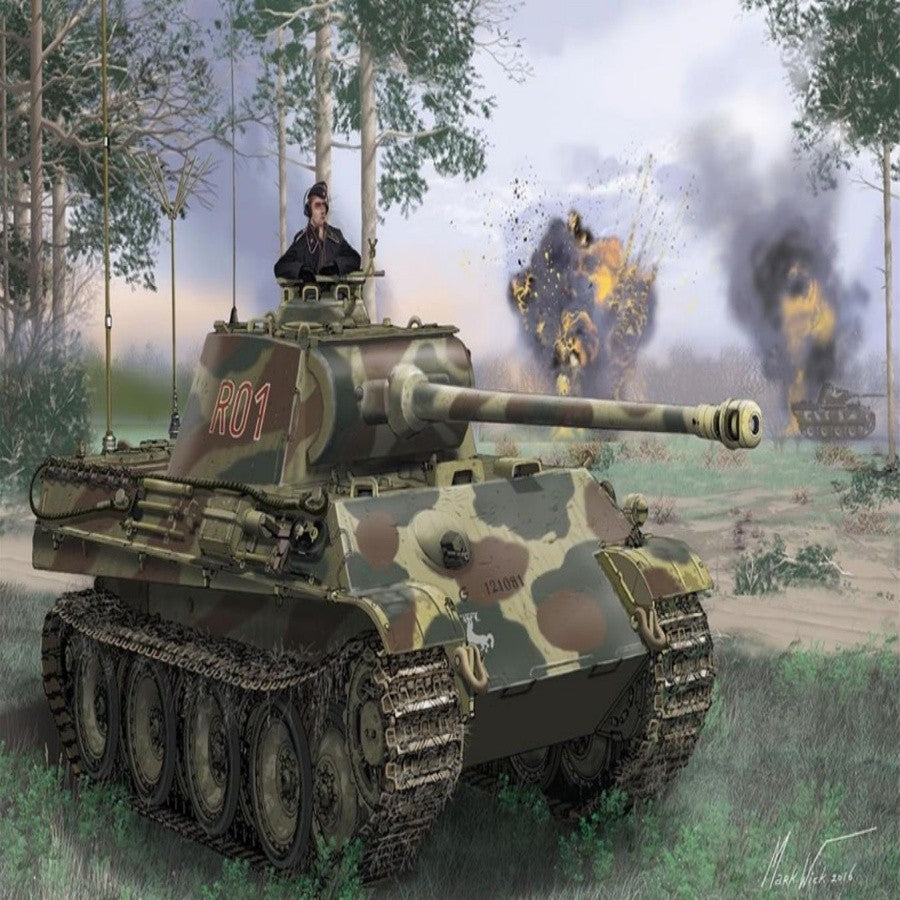 DRAGON 6841 1/35 Befehls Panther Ausf.G w/Track/ Gun Barrel/Vision Devices