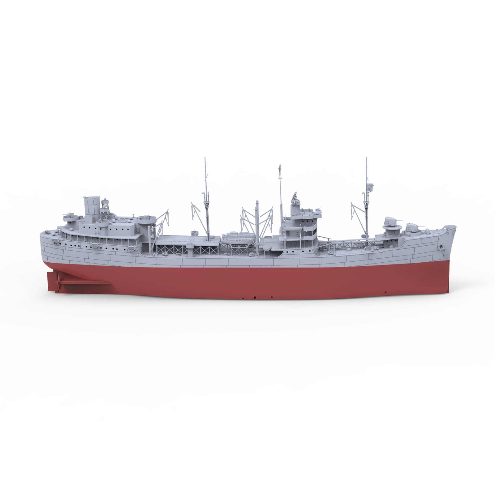 SSMODEL MRY-SFW SSC120 1/1250 Military Model USS Cimarron (AO-22) Auxiliary Ship