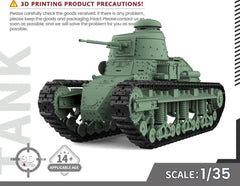 SSMODEL 35833 1/35 Military Model Kit Japan Otsu Light Tank