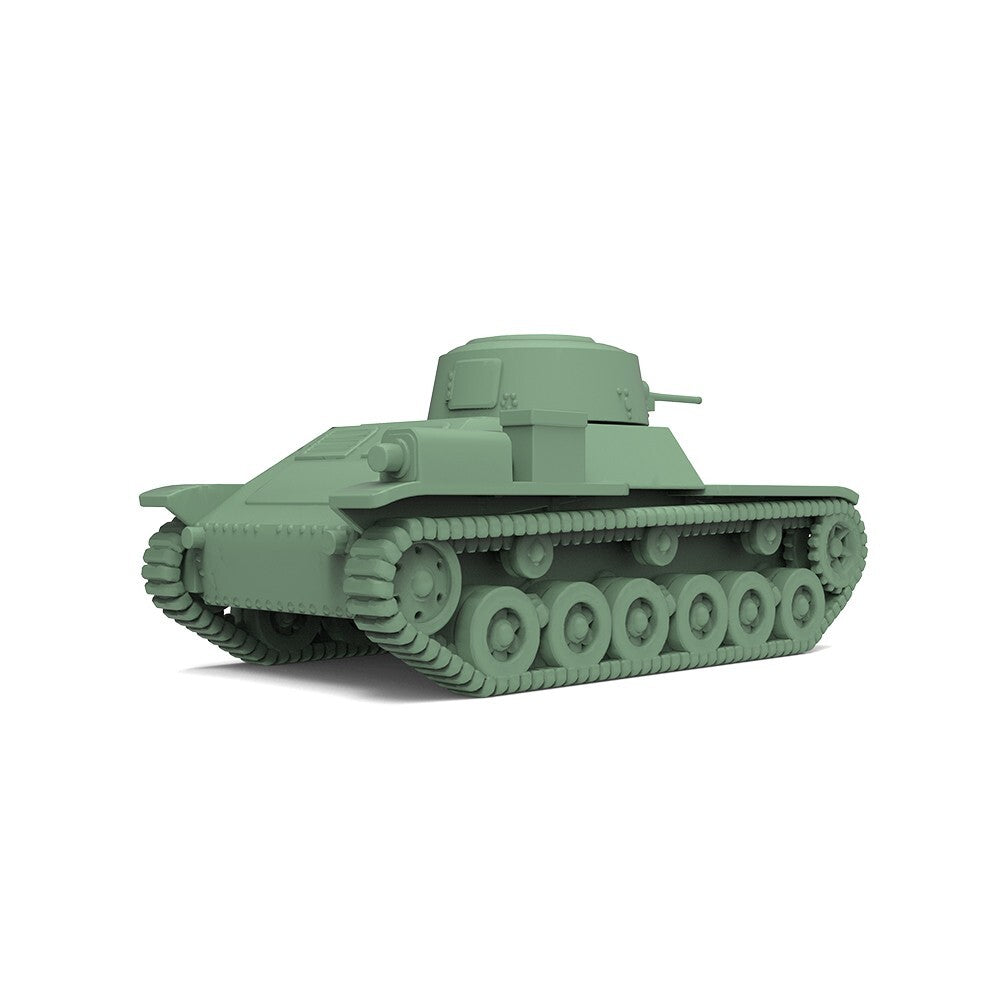 SSMODEL  SS144620 1/144 Military Model Kit IJA Type 98 Light Tank — detail view 3