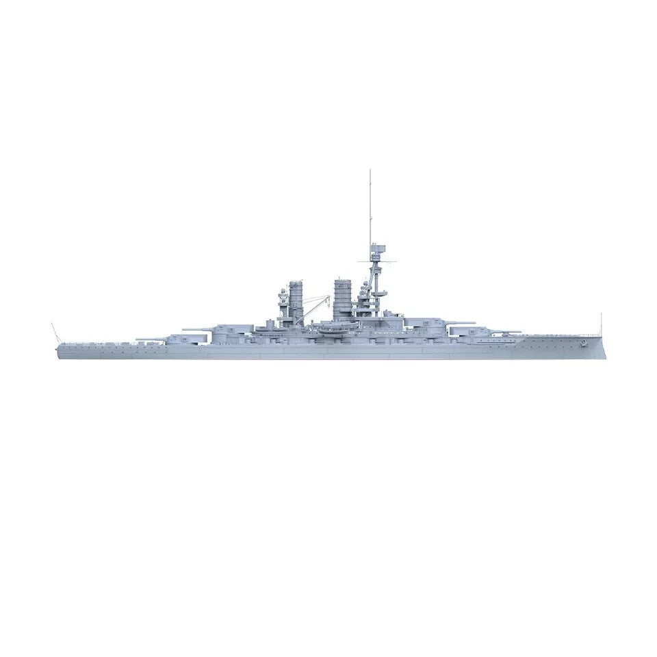 SSMODEL SSC1250589 1/1250 Military Model Kit German Navy Bayern-class SMS Baden — detail view 5
