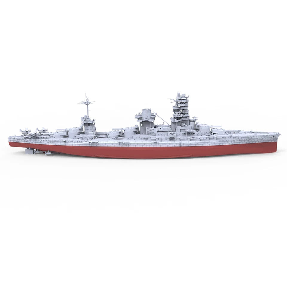 SSMODEL MRY-SFW SSC600701S-A 1/600 Military Model Kit IJN Ise 1941 FULL HULL