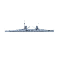 SSMODEL SSC1250587 1/1250 Military Model Kit SMS Kaiser Battleship