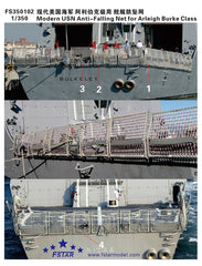 FIVE STAR FS350102 1/350 Modern USN Anti-Falling Net for Arleigh Burke Class