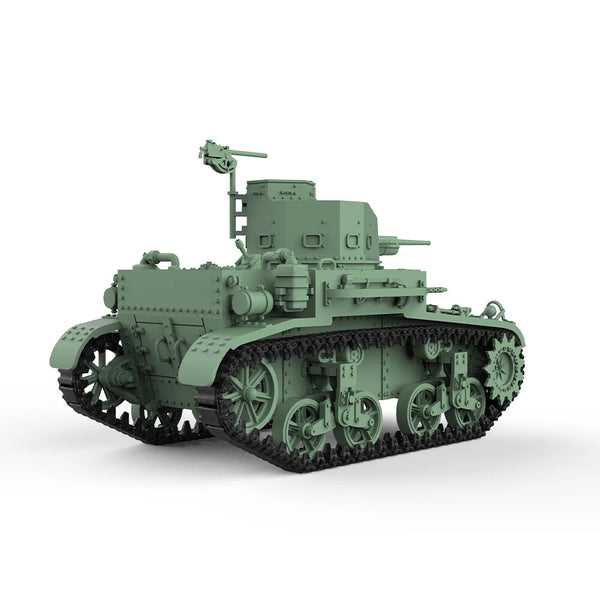 SSMODEL SS144503 1/144 Military Model Kit US M2A4 Light Tank