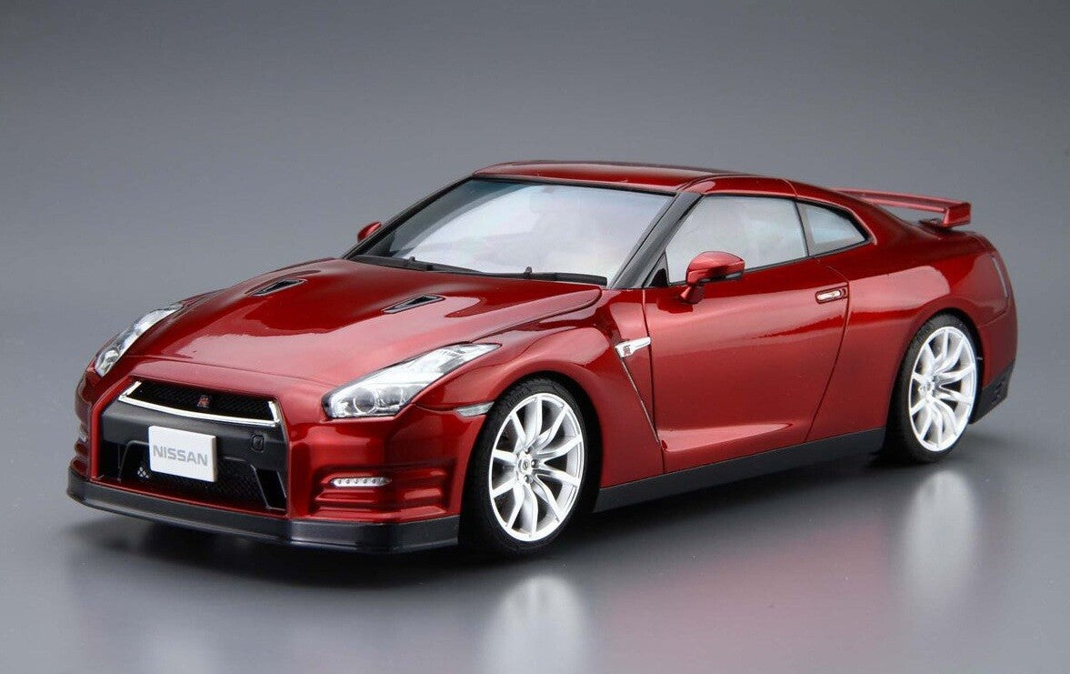 Aoshima AO-05857 1/24 Nissan NISSAN R35 GT-R PURE EDITION 14 cars — detail view 2