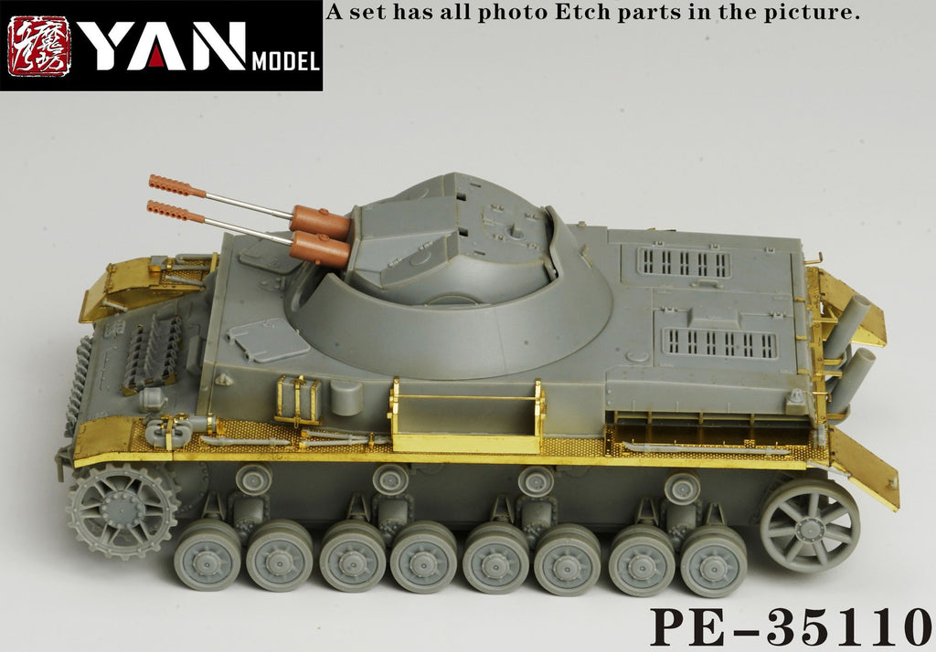 Yan Model PE-35110 1/35 FLAKPANZER IV (30mm) "KUGELBLITZ"(for Dragon 6889)