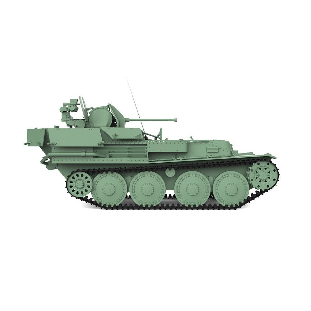 SSMODEL SS16727 1/16 Military Model Kit German 38T Sd.Kfz.140 Flakpanzer Tank