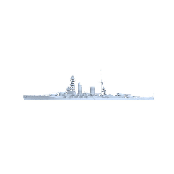 SSMODEL SSC209 1/1250 Japan Navy Nagato-class 2nd ship Mutsu Military Model