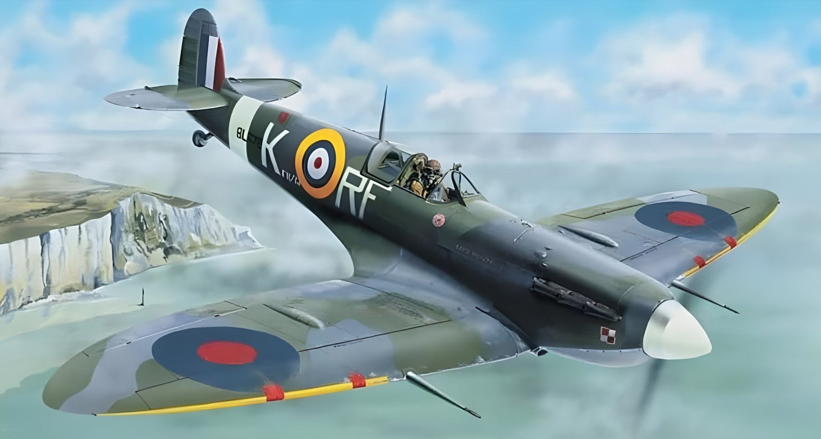Trumpeter 1/24 02403 SUPERMARINE SPITFIRE MK.VB Model Kit