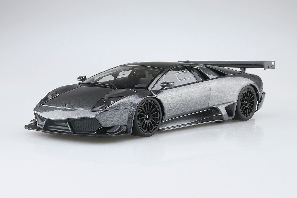 Aoshima AO-20284 1/24 2010 Lamborghini Murcielago R-SV 10 Super Car #7 Model Kit Main image