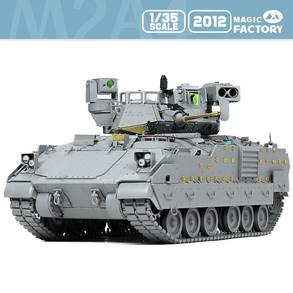 MAGIC FACTORY 2012 1/35 M2A4 Bradley IFV With CVTESS Model KIt