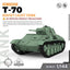 SSMODEL SS144605 1/144 Military Model Kit Soviet T-70 Light Tank