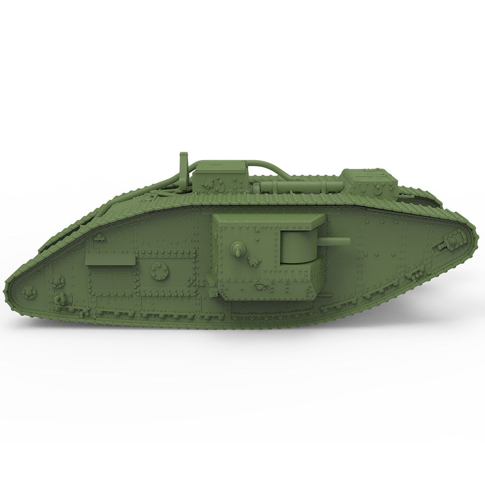 Model Kits 1/48 1/72 1/87 British Machine Mark V Male Heavy Tanks