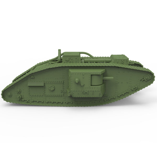 Model Kits 1/48 1/72 1/87 British Machine Mark V Male Heavy Tanks