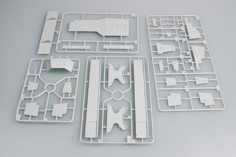 Trumpeter 1/350 04528 USS Forrest Sherman DDG-98 — detail view 2