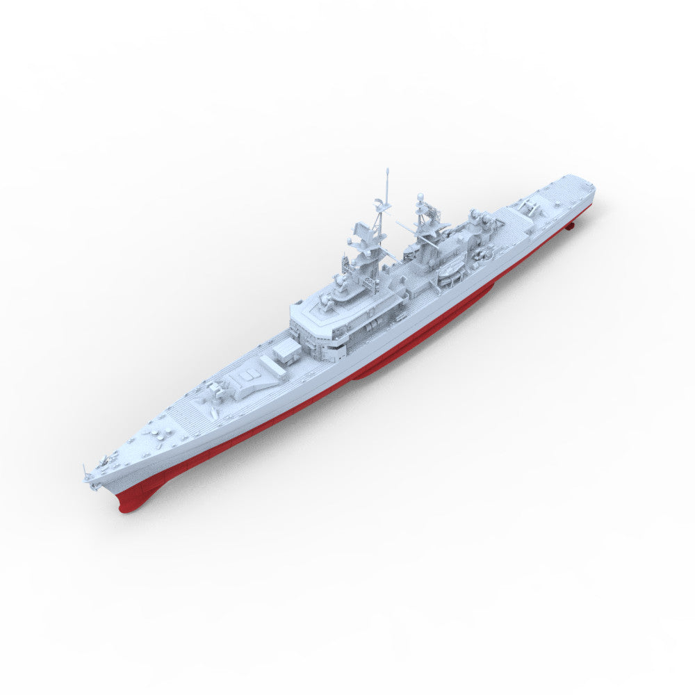 SSMODEL SSC1250164S 1/1250 Military Model USS Leahy Class Cruiser 1968 FULLHULL