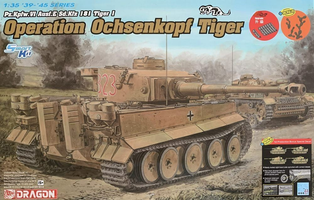 DRAGON 6328 1/35 Sd.Kfz 181 Tiger 1 "Operation Ochsenkopf Tiger"