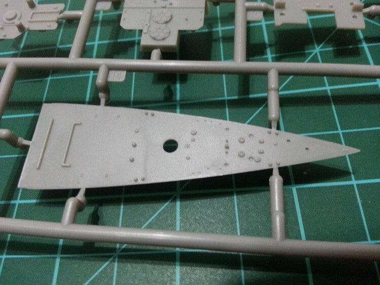 S-Model PS700051 1/700 PLA Navy Type 052C Destroyer Haikou Plastic Model Kit