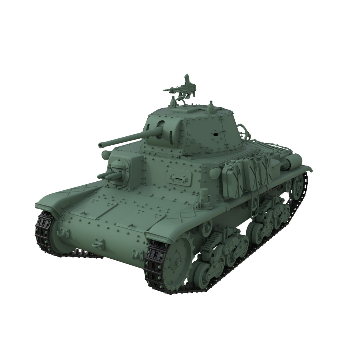SSMODEL 16684 1/16 Military Model Kit Italy Fiat-Ansaldo M15/42 Medium Tank