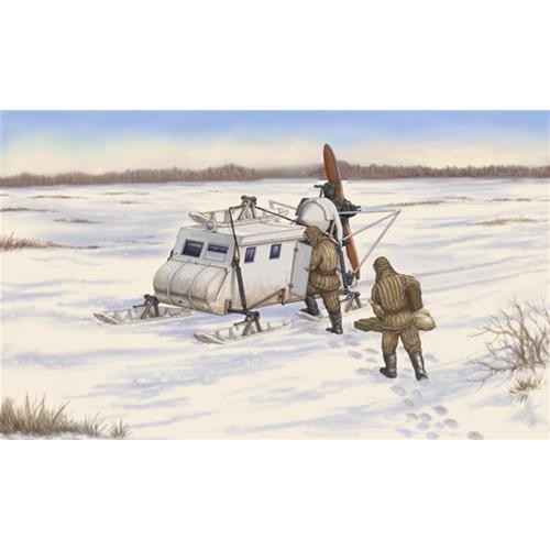 1/35 TRUMPETER KIT Soviet Nkl-16 Armoured Aerosan TR02337 Model Secondary image
