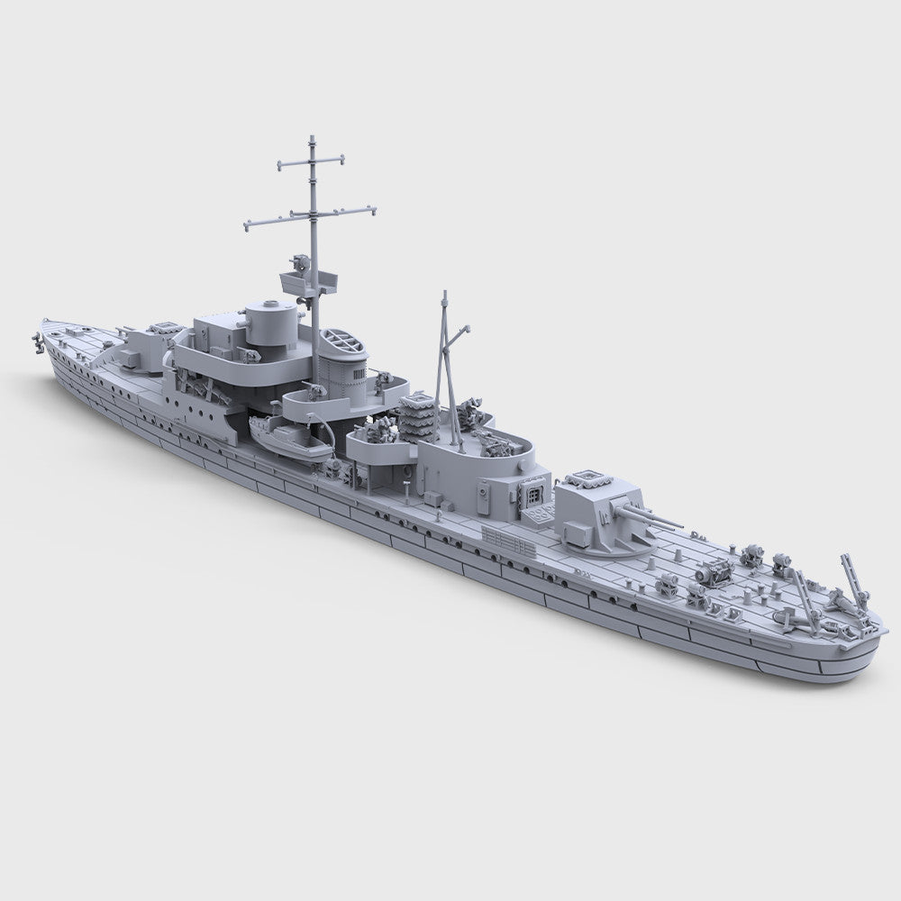 SSMODEL SSC600619 1/600 Military Model Kit German K2 Gunboat — detail view 2