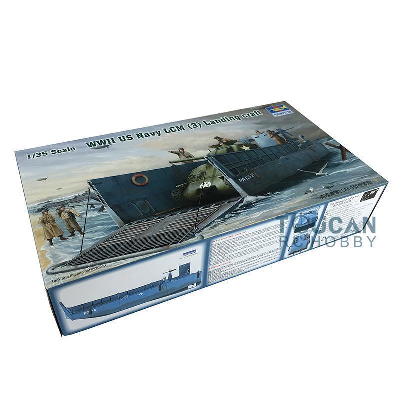1/35 Trumpeter World War II US Landing Craft Machanize LCM(3) 00347 Static Model Secondary image