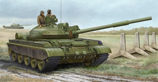 Trumpeter 01553 RUSSIAN T-62 BDD MOD. 1984 1/35 Model Kit — scale model kit