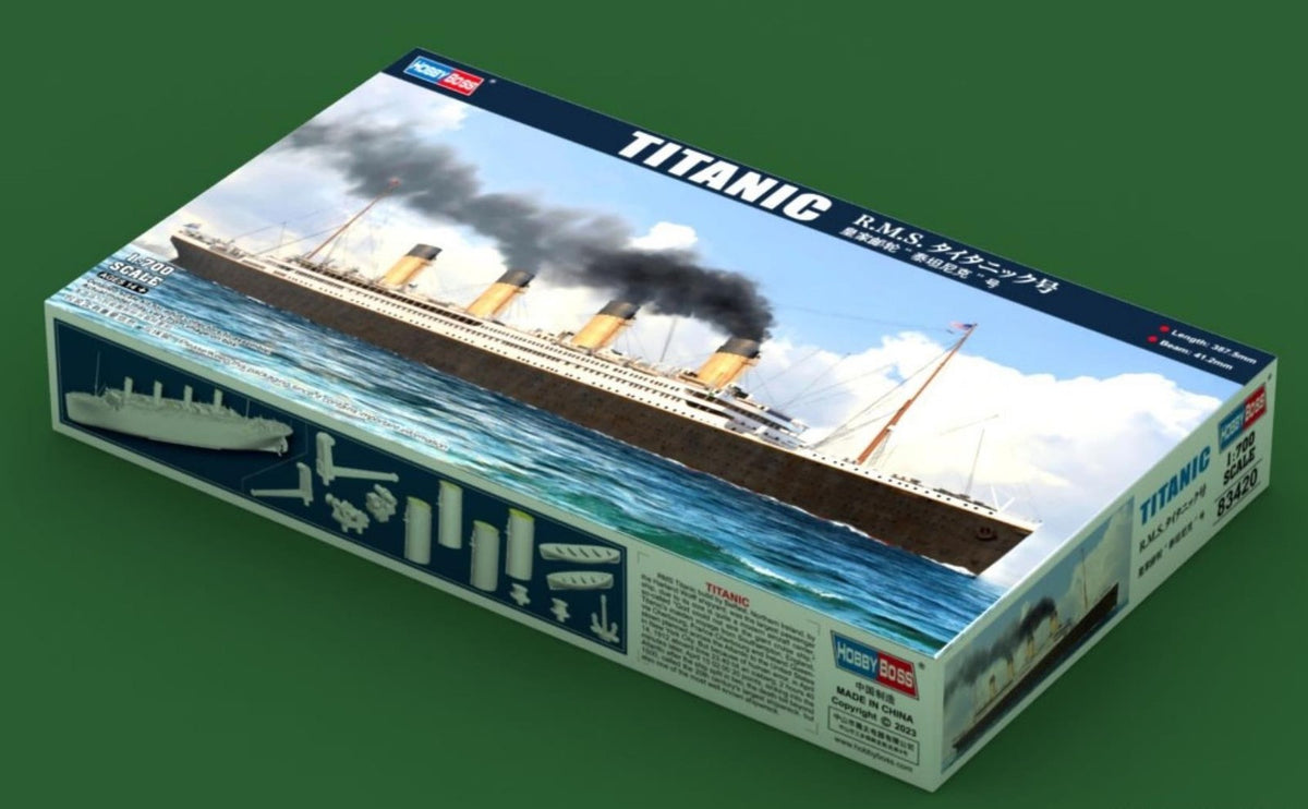 HOBBYBOSS 83420 1/700 Scale R.M.S Titanic Model Kit Main image