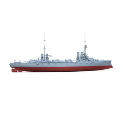 SSMODEL SS700502S 1/700 Military Italy Dante Alighieri Battleship 1923 Full Hull