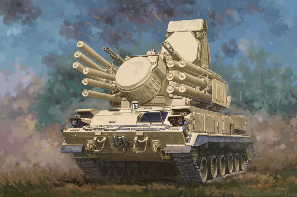 Trumpeter 01093 ZPRK DB 96K6 PANTSIR-S1 TRACKED 1:35 Model Kit-
