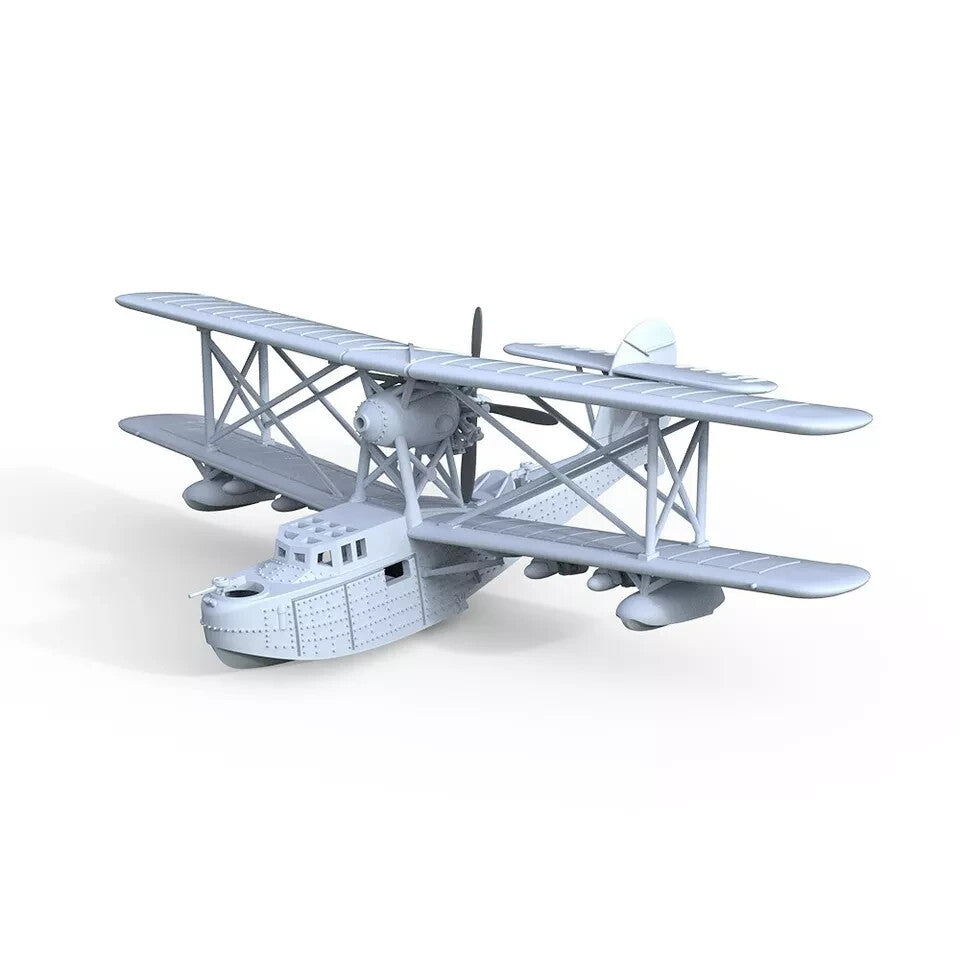 SSMODEL MRY-SFW LYR100006 1/100 British Supermarine Walrus Amphibious Aircraft