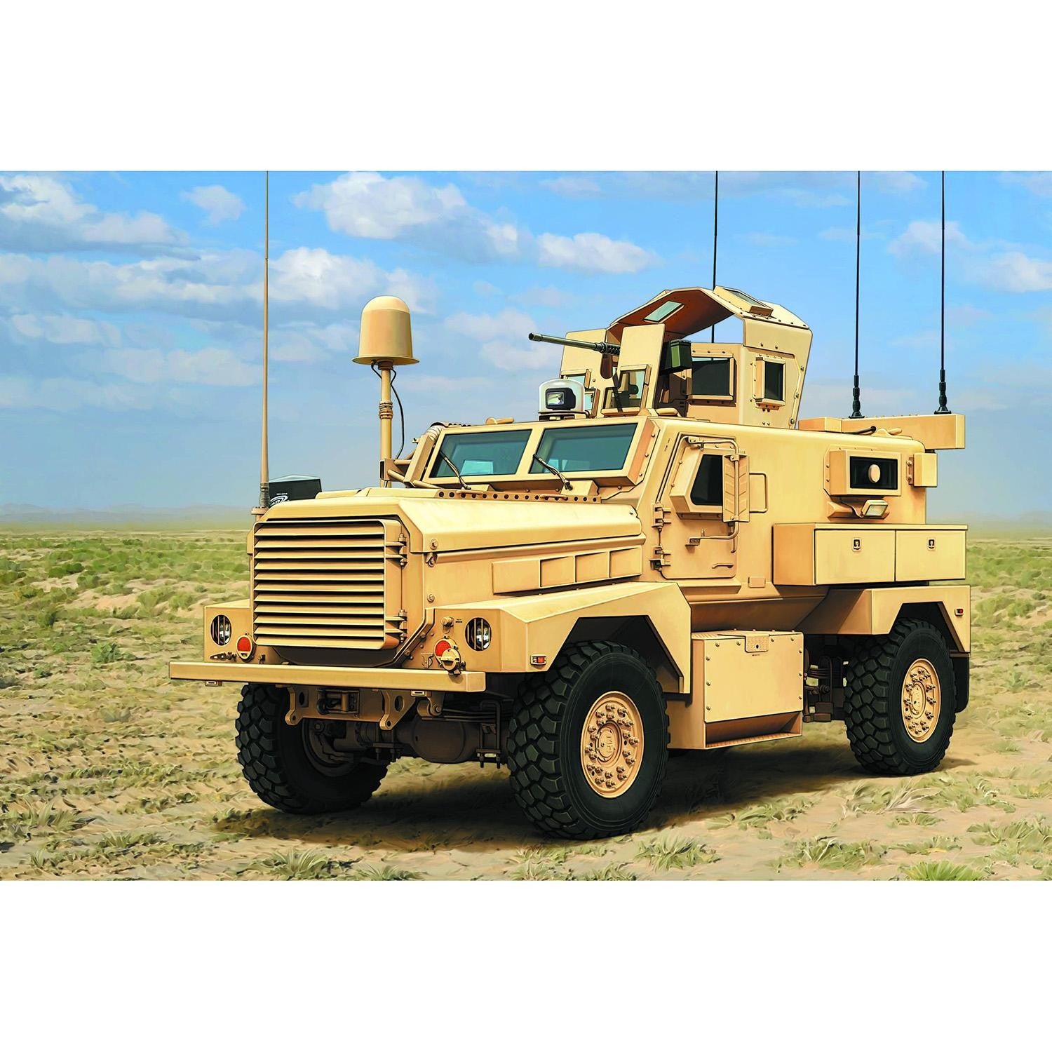 80156 1/35 HA1 4X4MRAP Mine Resistant Ambush Protected Vehicle Static Car Kit