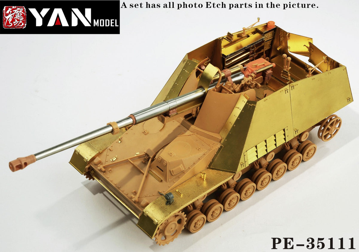Yan Model PE-35111 1/35 "SuperNashorn" Sd.Kfz.164 "Nashorn"(for TAMIYA 35335) Main image