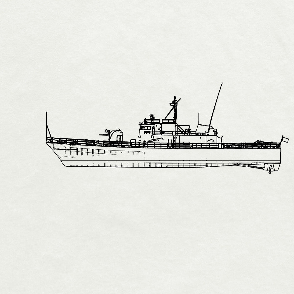 SSMODEL 1/72 Military Model Kit USS Asheville (PGM-84) Full Hull