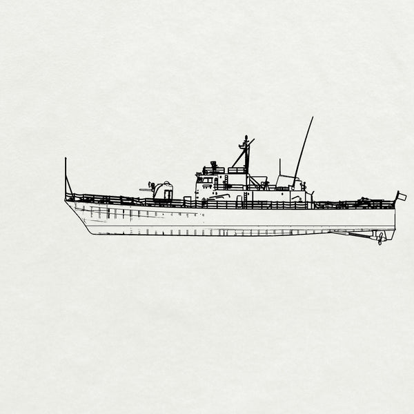 SSMODEL 1/72 Military Model Kit USS Asheville (PGM-84) Full Hull