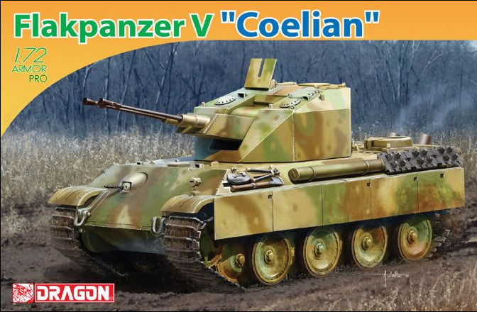 Dragon 7236 1/72 scale Flakpanzer V "Coelian" Plastic model kit
