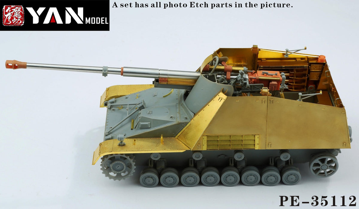 Yan Model PE-35112 1/35 "SuperNashorn" Sd.Kfz.164 "Nashorn" For Border BT-024 Main image