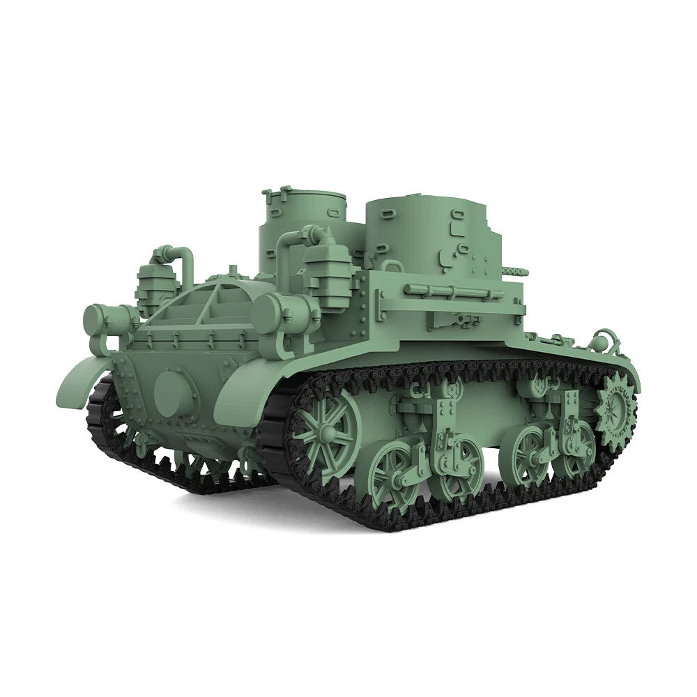 SSMODEL 144502 1/144 3D Printed Resin Model Kit US Light Tank M2A2