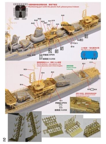 Five Star FS710303 1/700 WWII IJN Fubuki Class (Special TypeIII) Destroyer Set