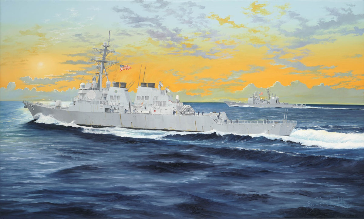 I Love Kit 62008 USS DONALD COOK DDG-75 1:200 Model Kit — scale model kit