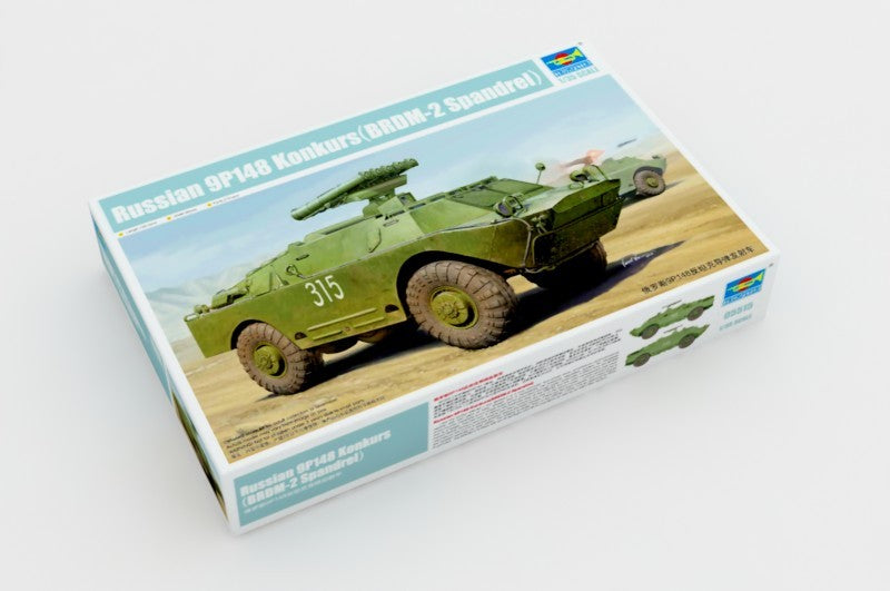 Trumpeter 1/35 05515 Russian 9P148 Konkurs BRDM-2 — scale model kit