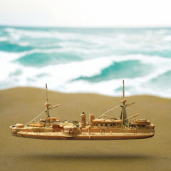 1/700 Dingyuan Ironclad Battleship | Qing Beiyang Fleet Model Kit PS700001