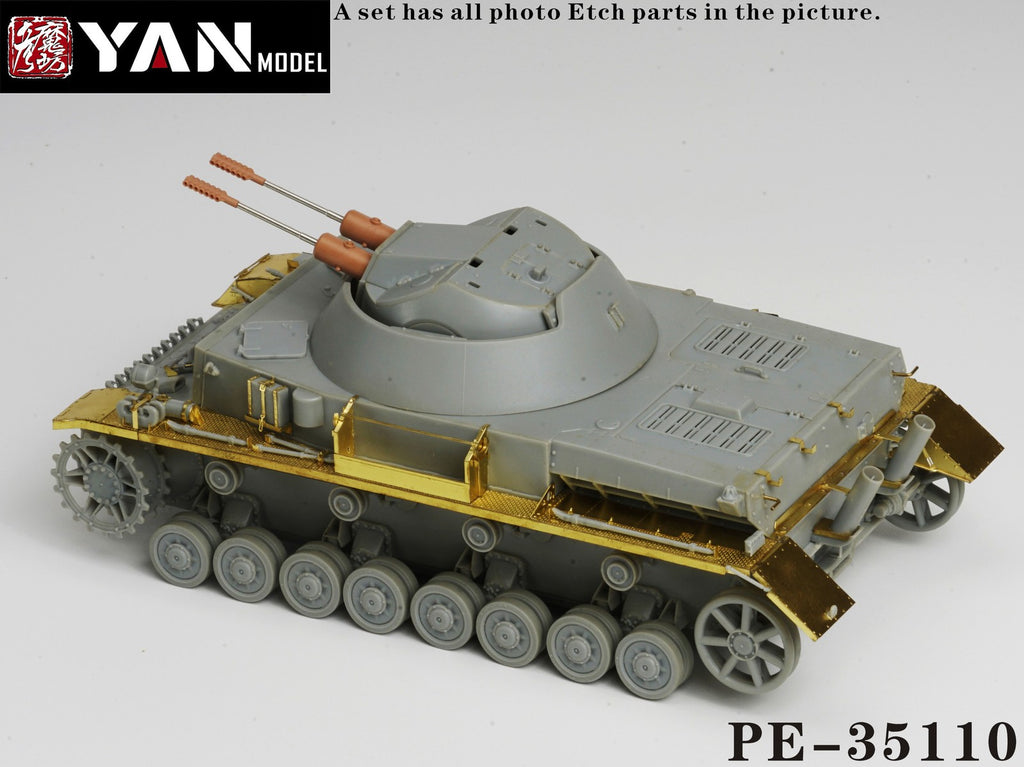 Yan Model PE-35110 1/35 FLAKPANZER IV (30mm) "KUGELBLITZ"(for Dragon 6889)