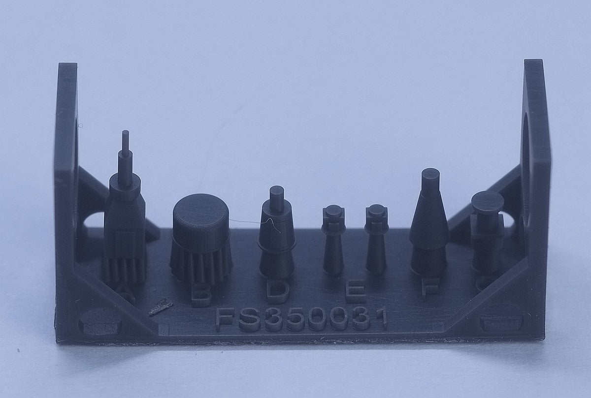 FIVE STAR FS350031 1/350 WWII USN Radar Set I For Destroyer and Escort 3D Print