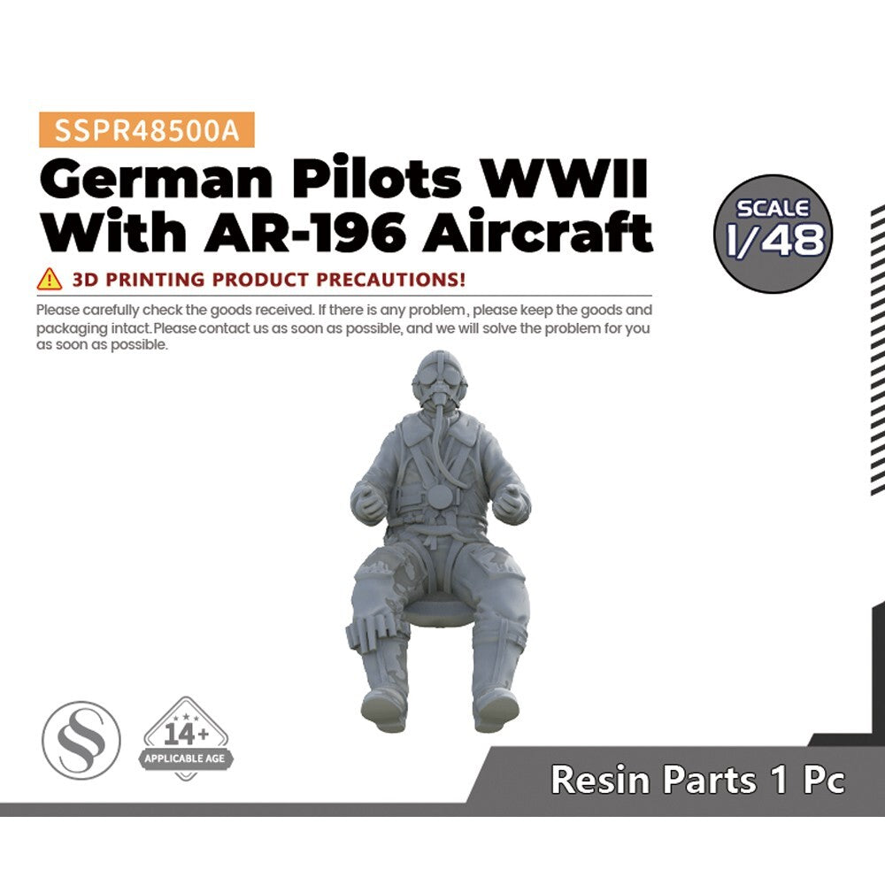 SSMODEL SSPR48500A German Pilots WWII For AR-196 Aircraft