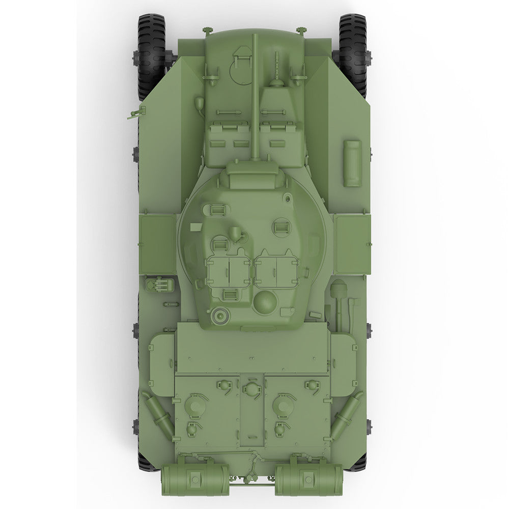 SSMODEL MRY-SFW SS72359 1/72 25mm Military Model Kit USA T18E2 "Boarhound" Armored Car