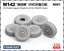 FOREART 9001 1/35 3D-Printed Sagged Wheels for M142 HIMARS