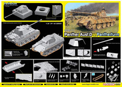 Dragon 6940 1/35 Sd.Kfz.171 Panther Ausf.D & Pantherturm Return 2019